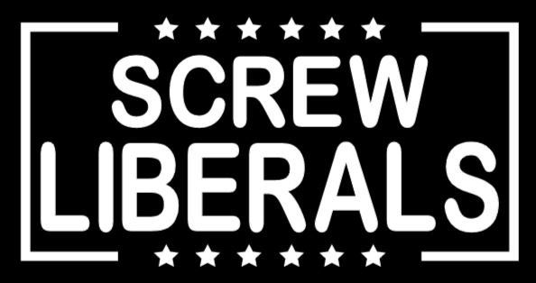 Screw Liberals decal